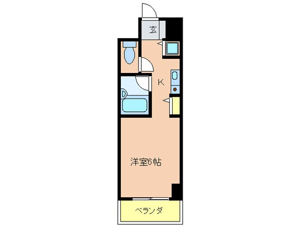 S-FORT神戸三宮北の物件間取画像